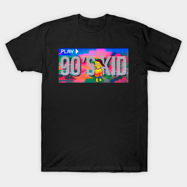 90s kid T-Shirt by VantaTheArtist